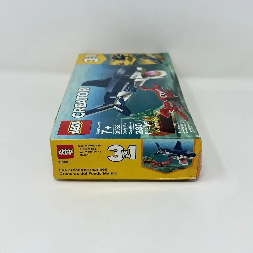 LEGO Creator Deep Sea Creatures 31088 New Sealed 3 in 1 Building Set